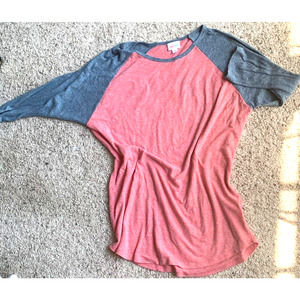 Lularoe randy raglan Tee